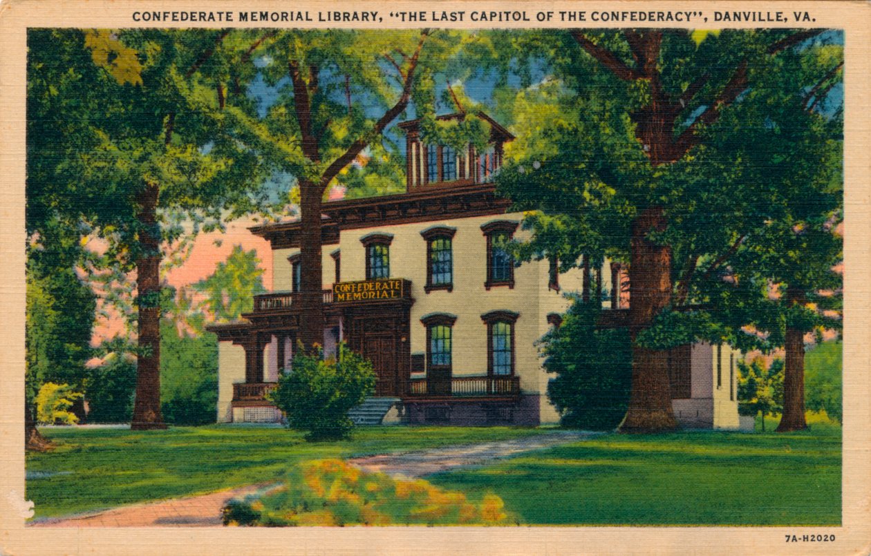 Confederate Memorial Library, Danville, Virginia, 1938 od Unbekannt