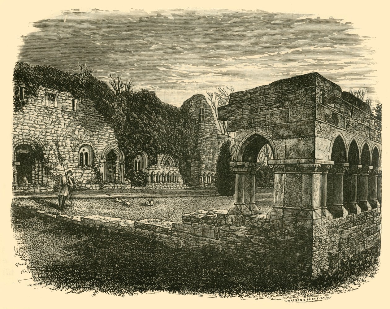 Cong Abbey, 1898. od Unbekannt