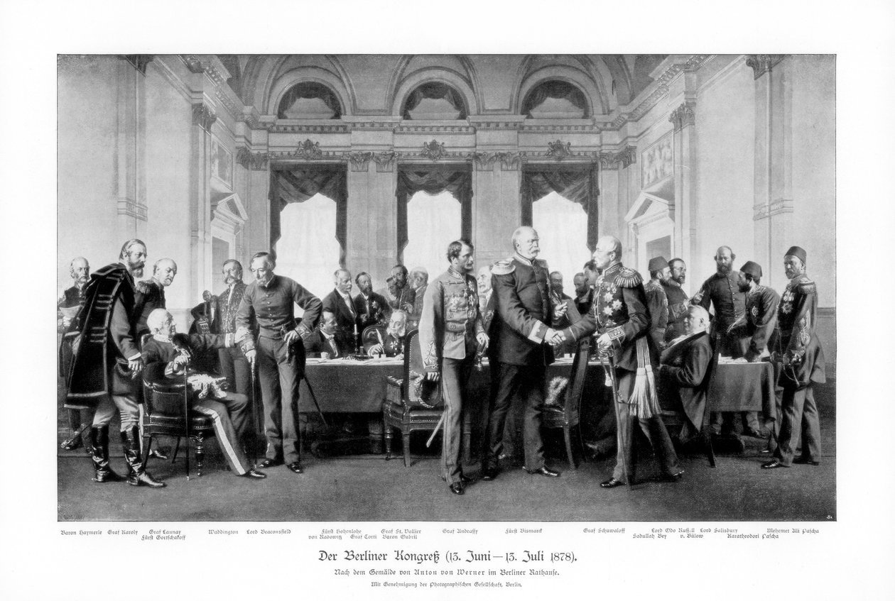 Berlínský kongres 13. června – 13. července 1878 1900 od Unbekannt