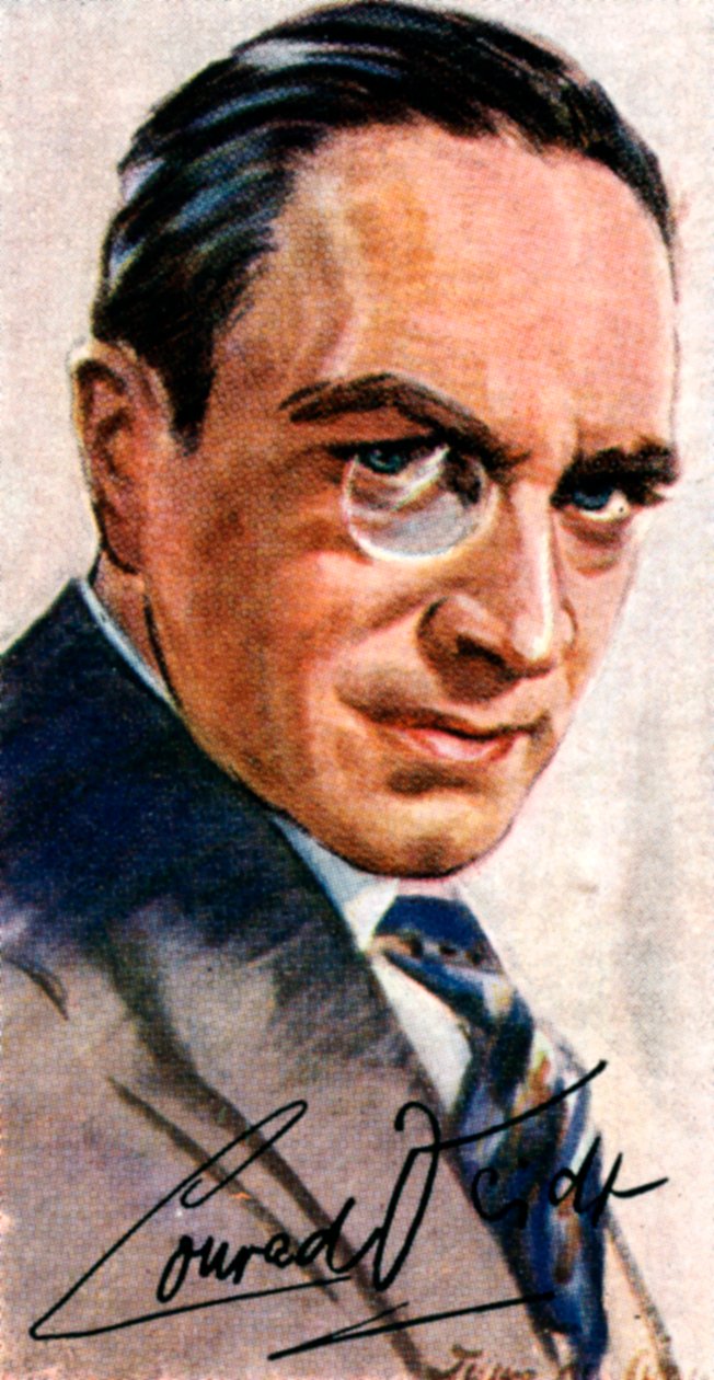 Conrad Veidt, 1893-1943, německý herec, 20. století od Unbekannt