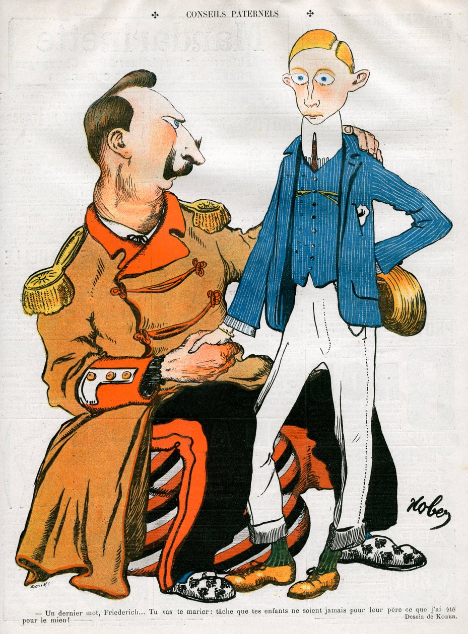 Otcovská rada, c1888-1918 od Unbekannt