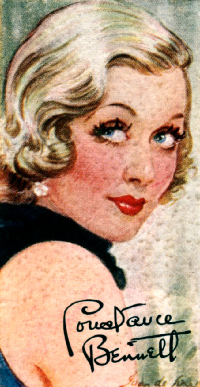 Constance Campbell Bennett, 1904-1965, americká herečka, 20. století od Unbekannt