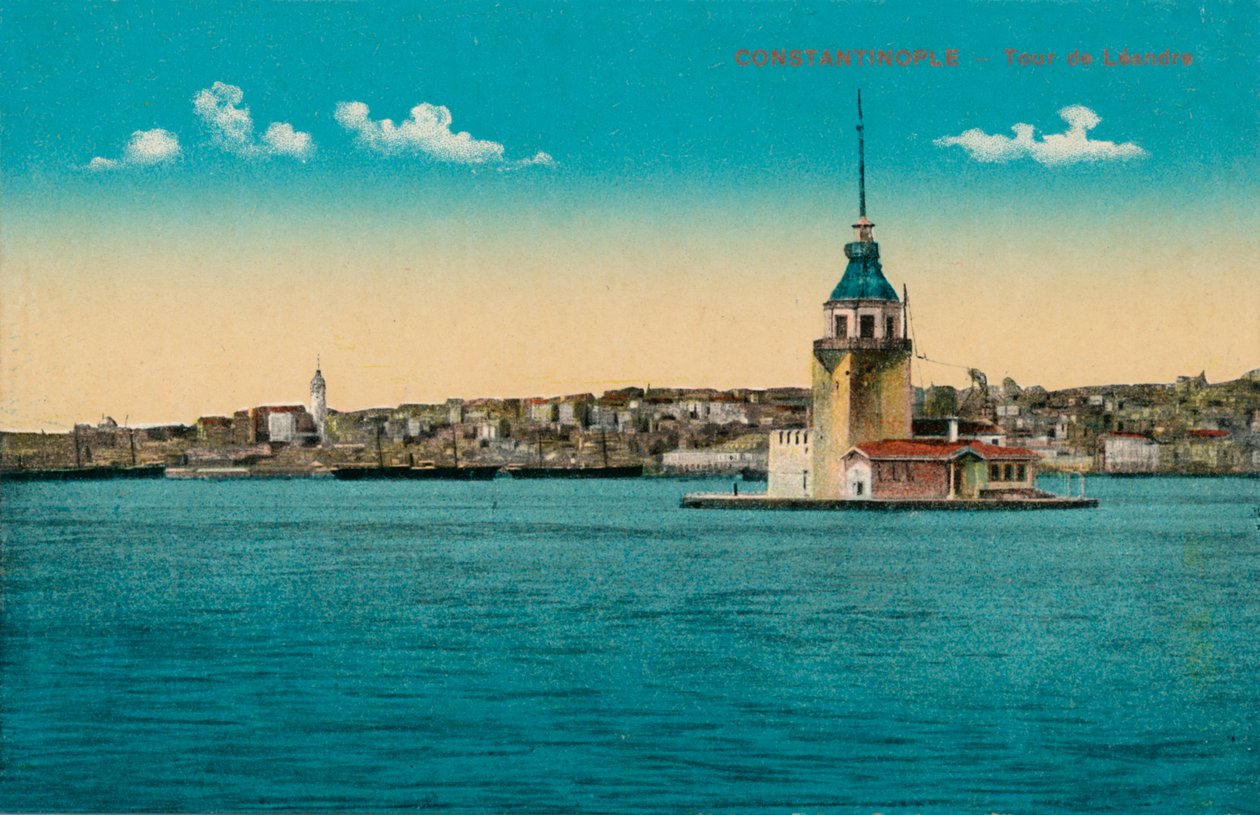 Konstantinopol - Panenská věž, c1900 od Unbekannt