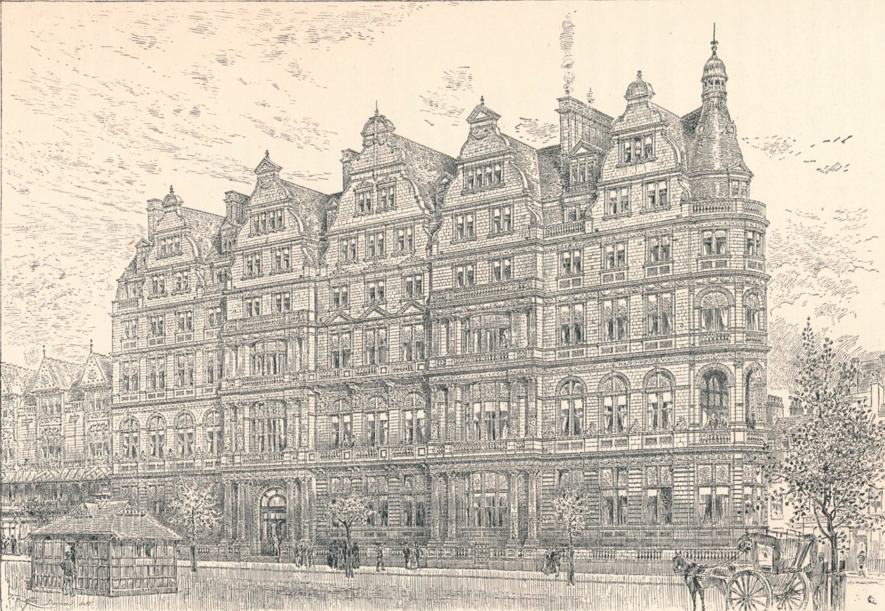Ústavní klub, 1896 od Unbekannt