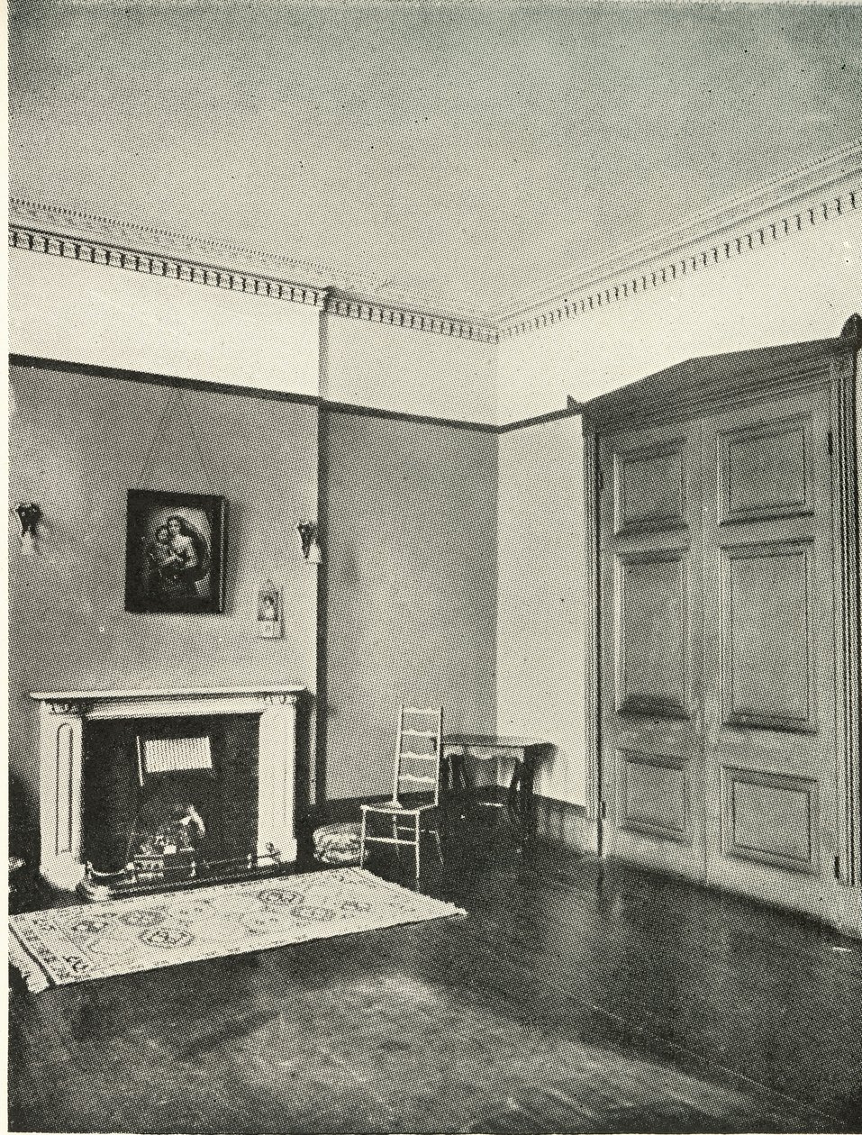 Kontrastní interiéry: Regency - Mecklenburgh Square, Bloomsbury, 1938 od Unbekannt