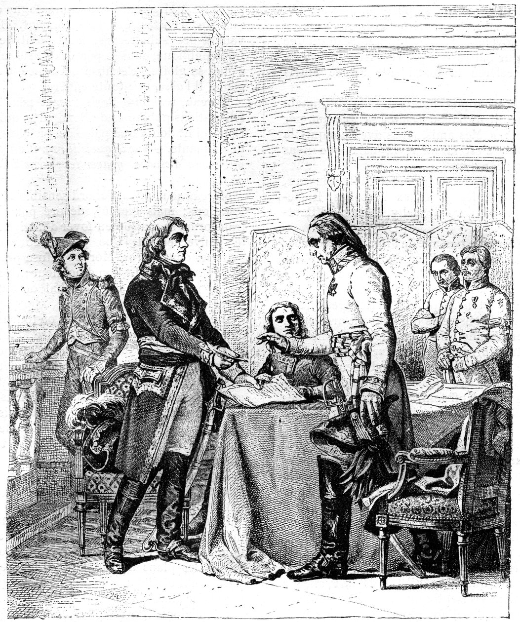Konvence po bitvě u Marenga, Itálie, 15. června 1800 1882-1884 od Unbekannt