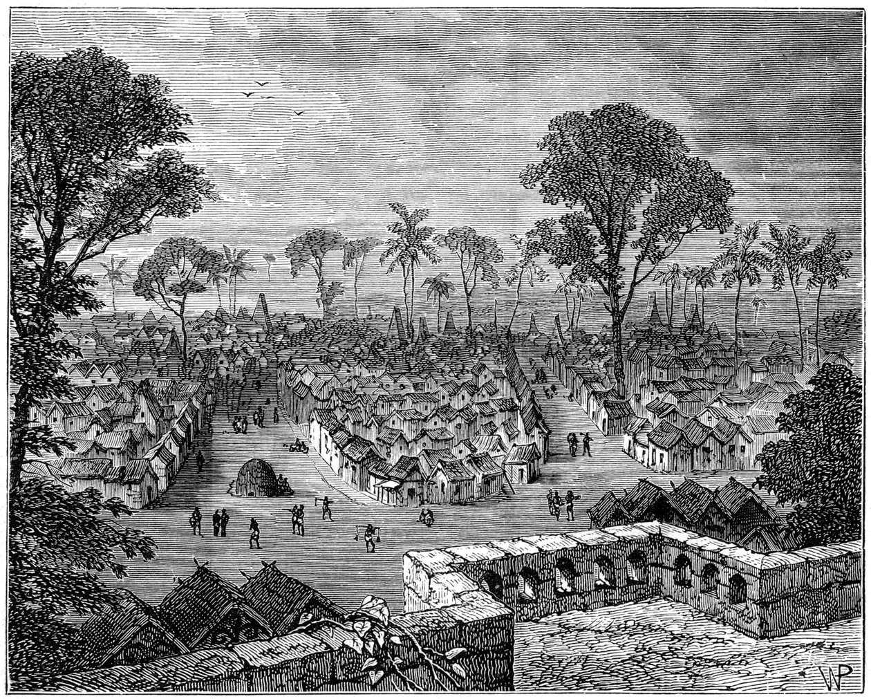 Coomassie, Ashanti válka, Afrika, 1900 od Unbekannt