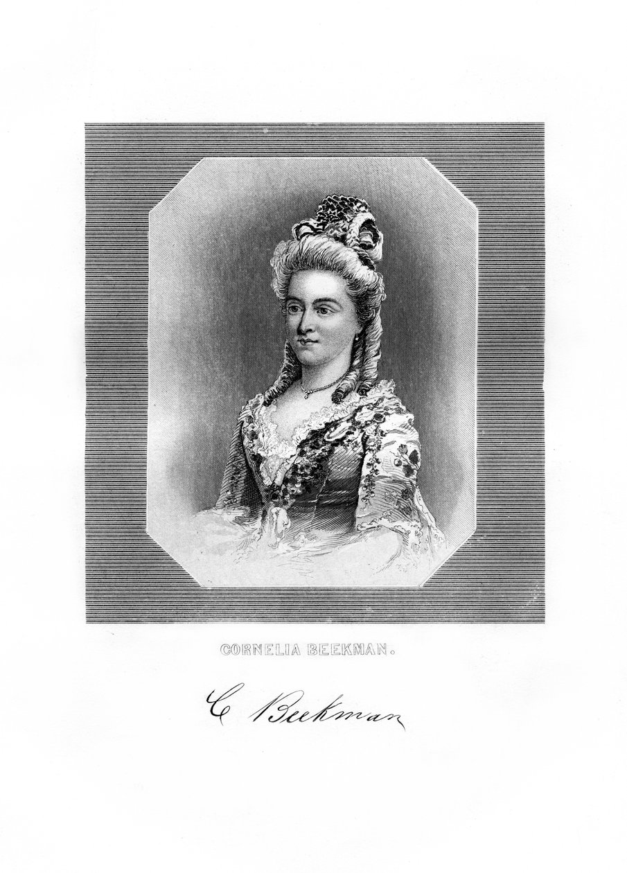 Cornelia Beekman, americká vlastenka, 19. století od Unbekannt
