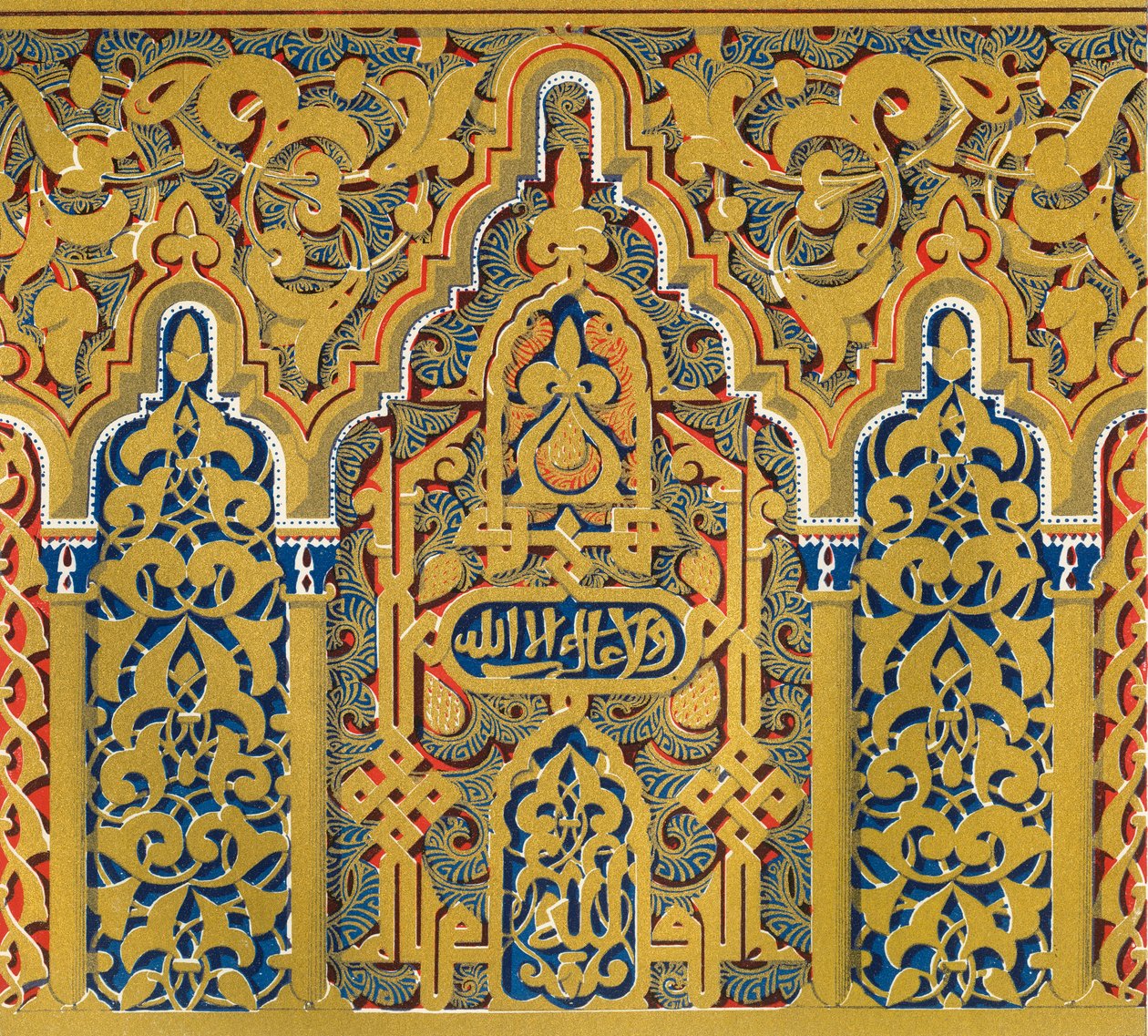 Římsa u pružení oblouků, okna Síně velvyslanců, 1907. od Unbekannt