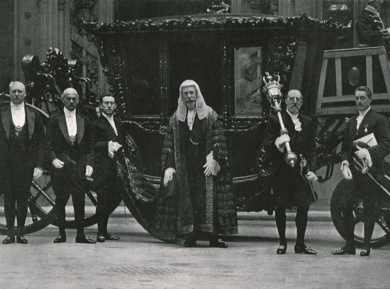 Korunovace krále Jiřího V. a královny Marie, Londýn, 1911. od Unbekannt