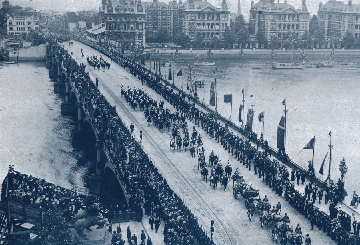 Korunovace krále Jiřího V. a královny Marie, Londýn, 1911. od Unbekannt