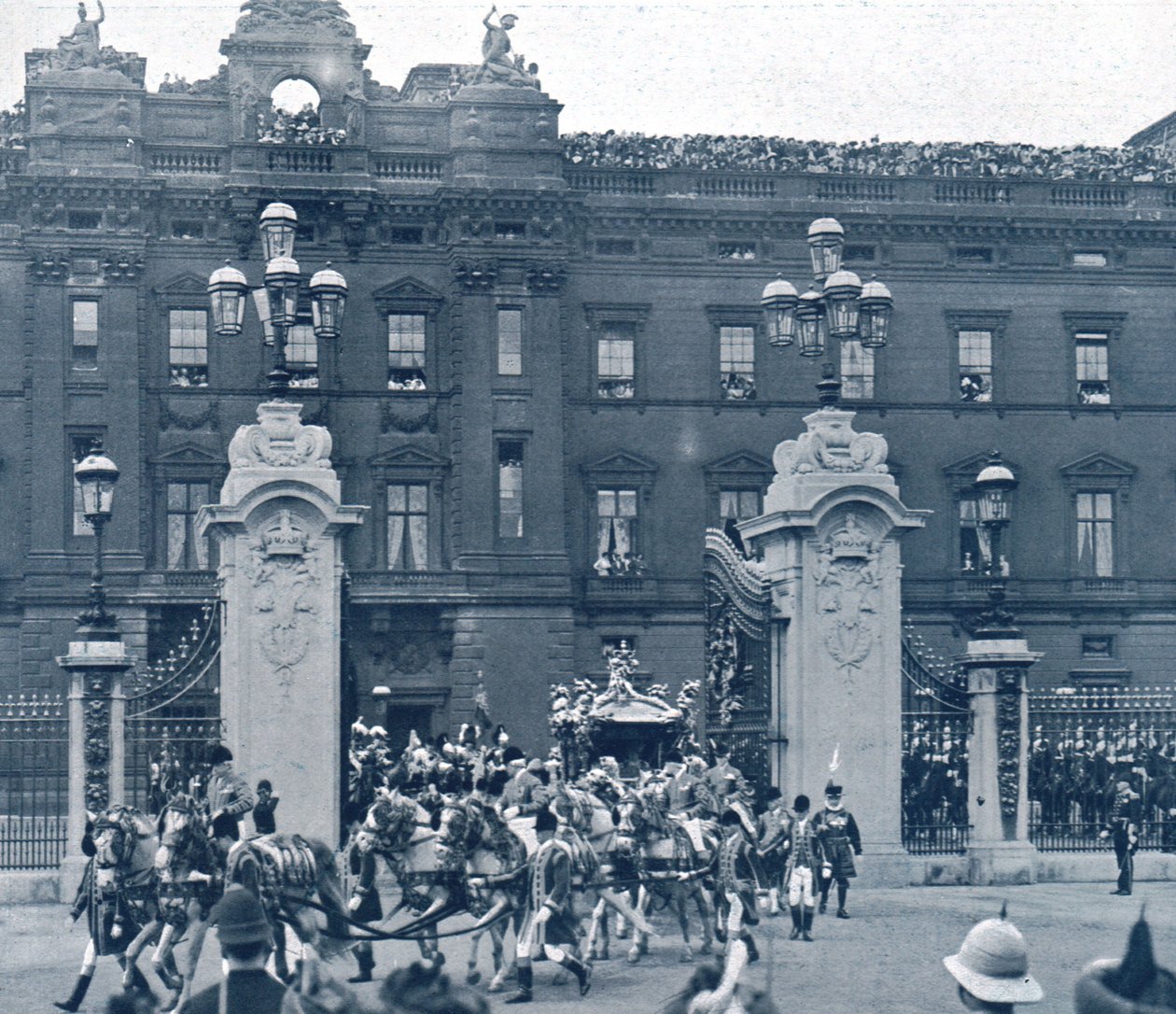 Korunovace krále Jiřího V. a královny Marie, Londýn, 1911. od Unbekannt