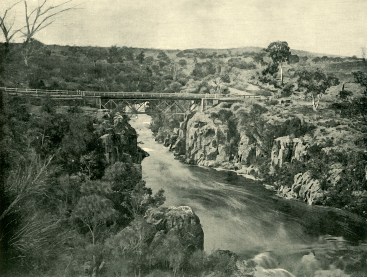 Corra Lynn, poblíž Launceston, 1901. od Unbekannt