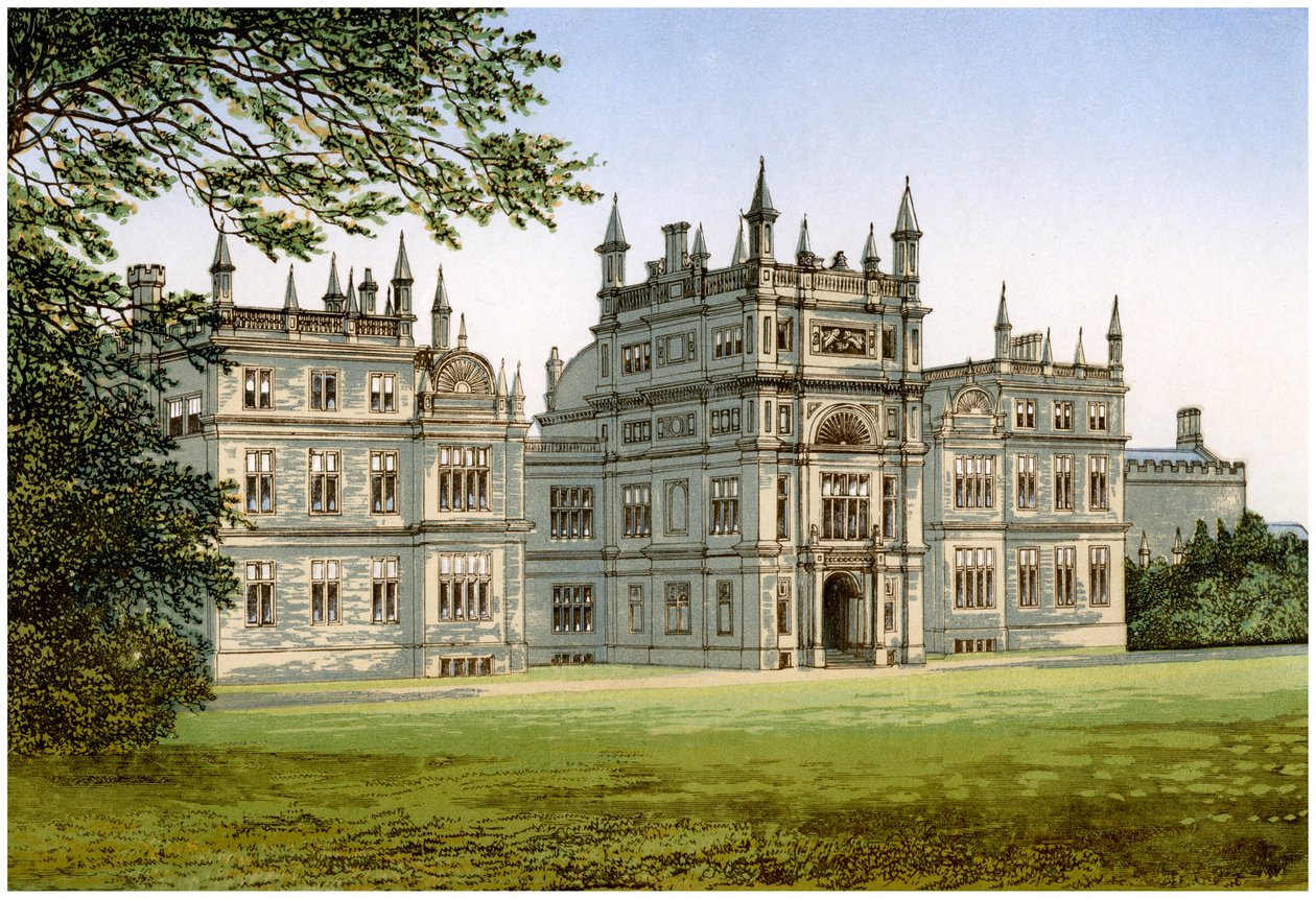 Corsham Court, Wiltshire, domov lorda Methuena, c1880 od Unbekannt