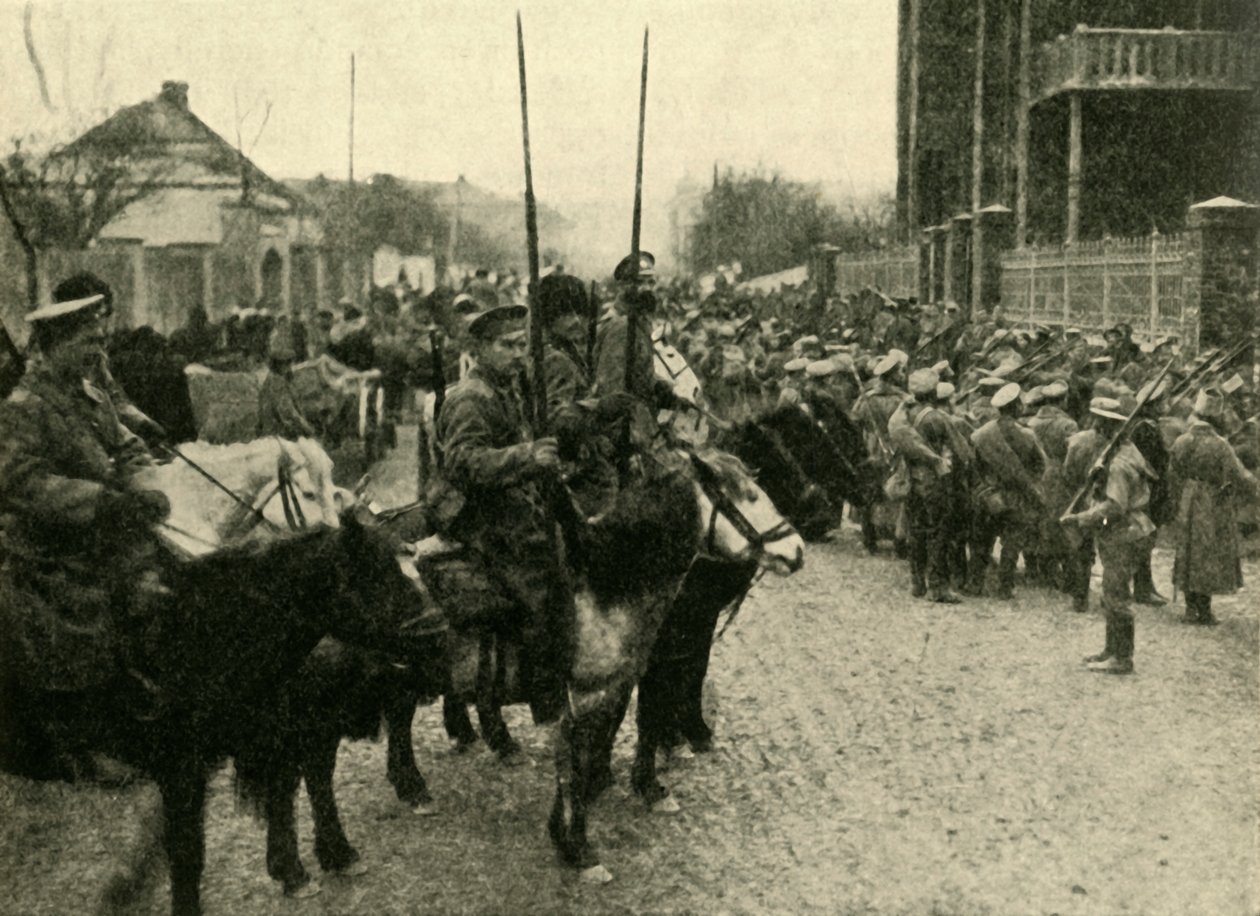Kozáci vojáci, první světová válka, 1914, c1920. od Unbekannt