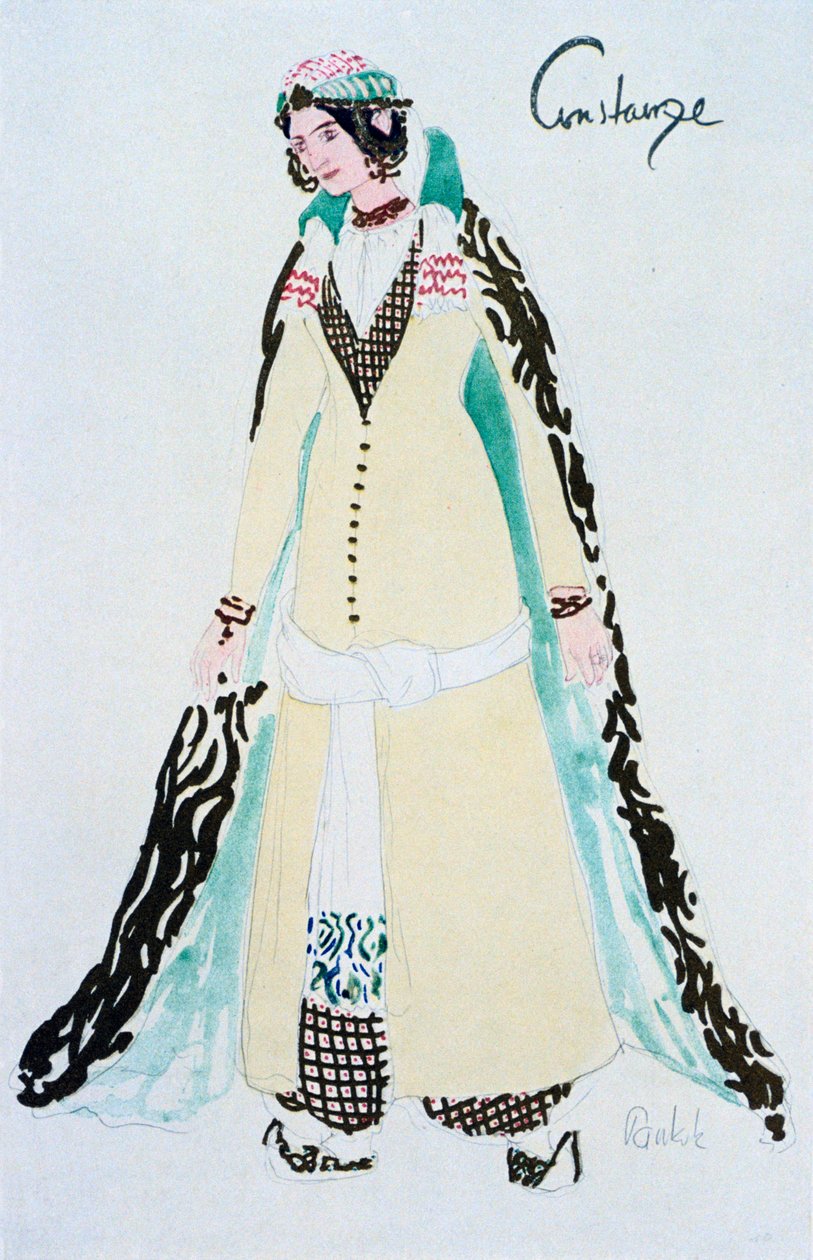 Kostým pro Constanze, c1913 od Unbekannt