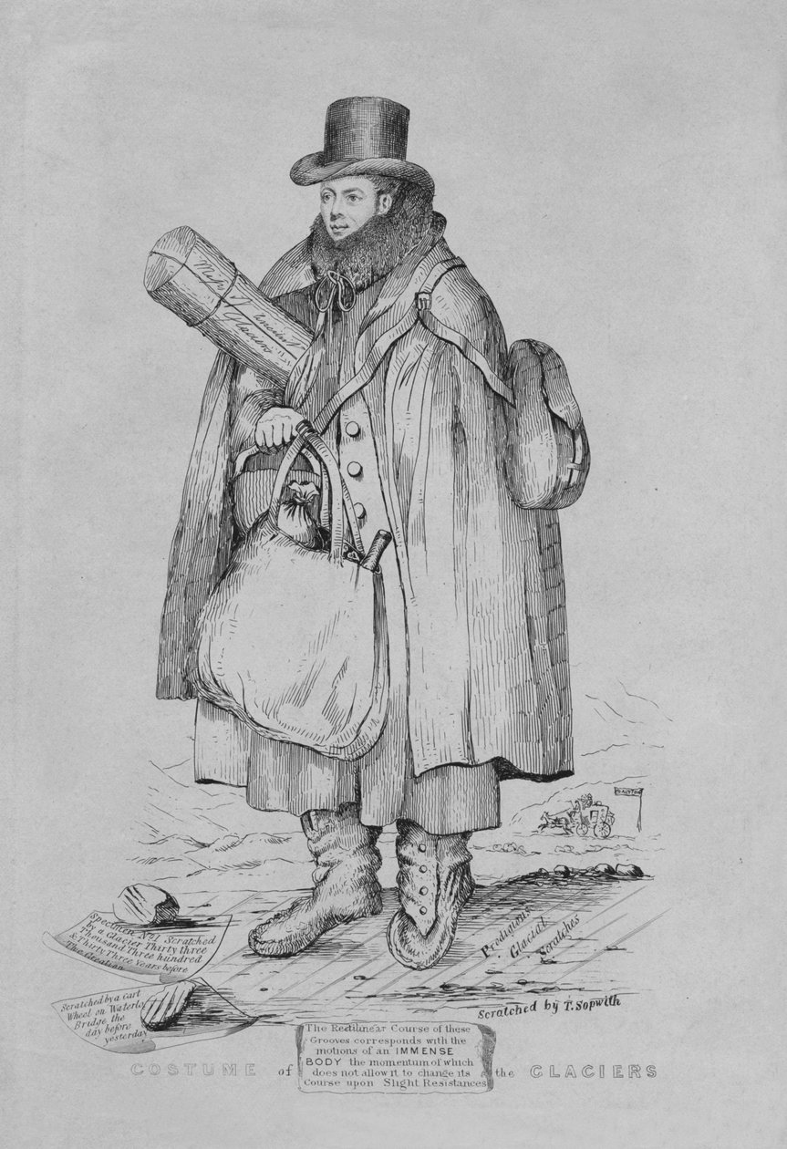Kostým ledovců, 1875. od Unbekannt