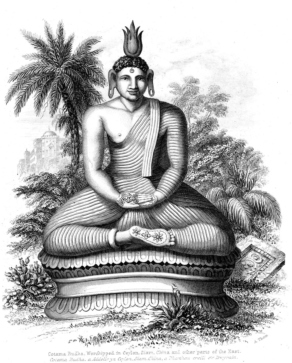 Cotama Buddha, 1880 od Unbekannt