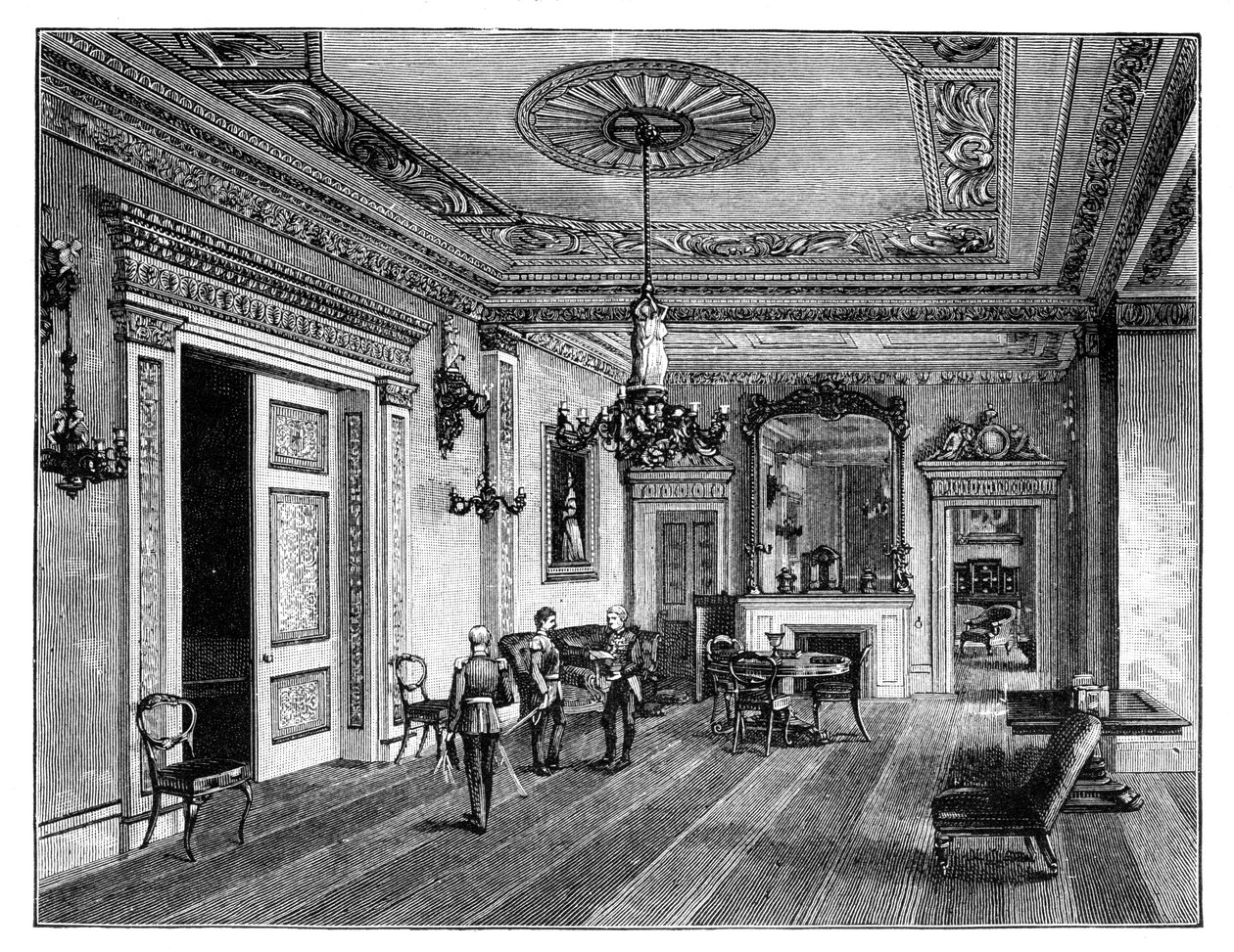 Sněmovna rady, Osborne House od Unbekannt
