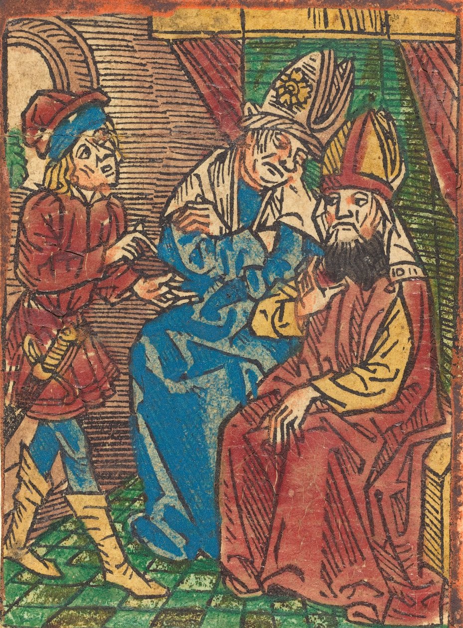 Rada velekněží, c. 1490. od Unbekannt