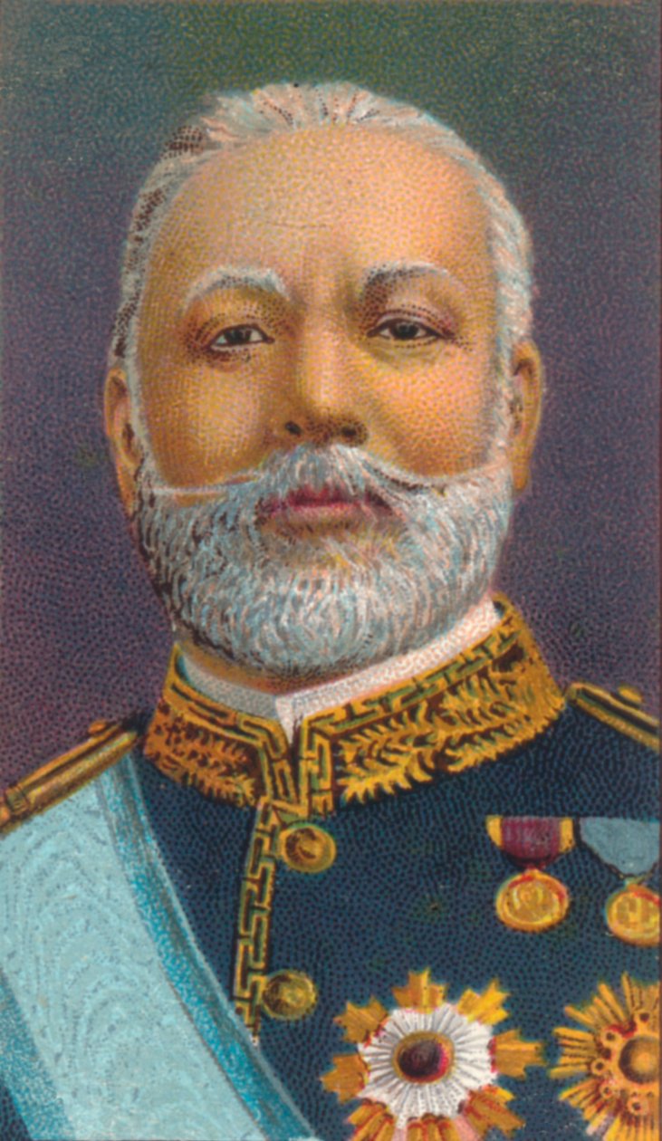 Hrabě Hayashi Tadasu, 1850-1913, kariérní diplomat a ministr vlády v období Meidži Japonsko, 1906 od Unbekannt