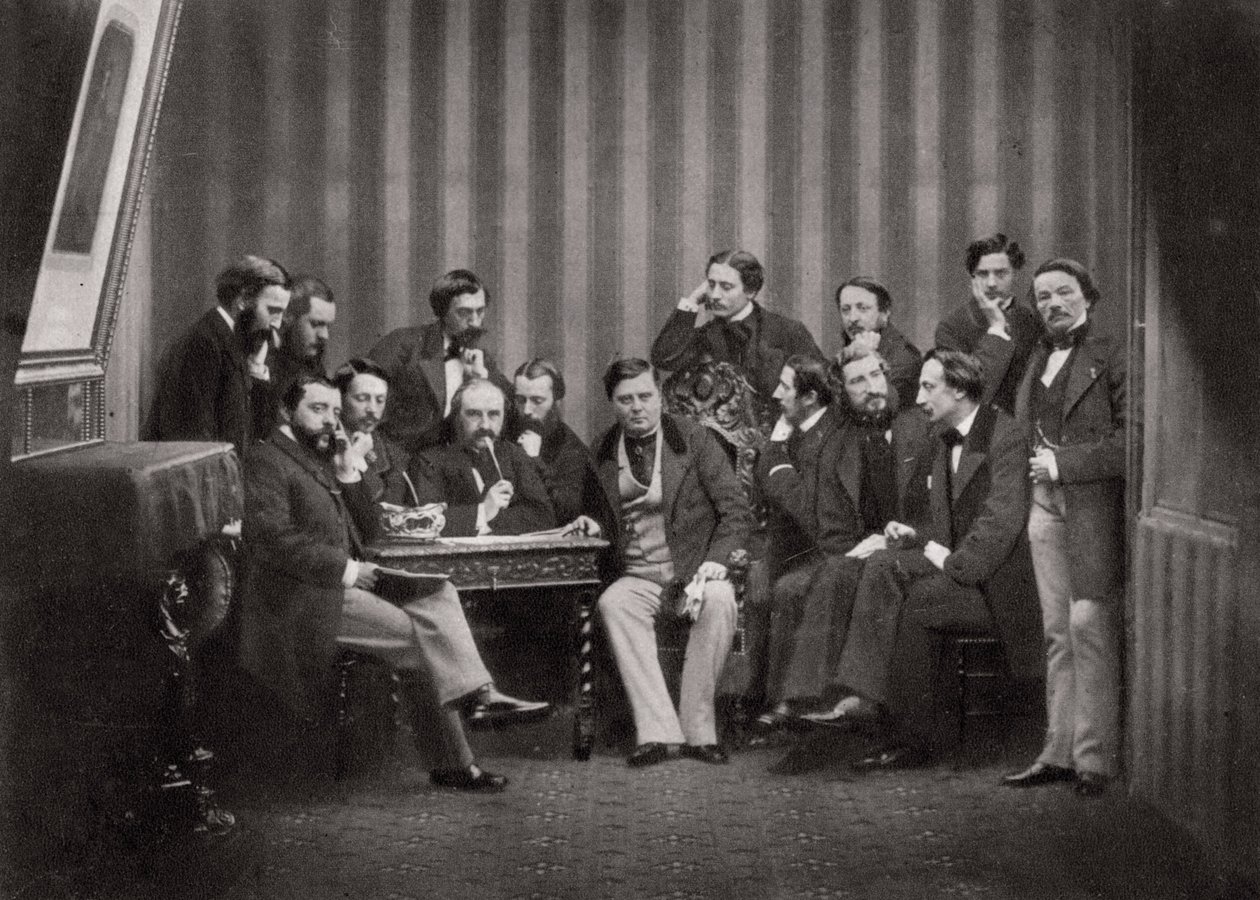 Hrabě Walewski, francouzský státník, 1860 od Unbekannt