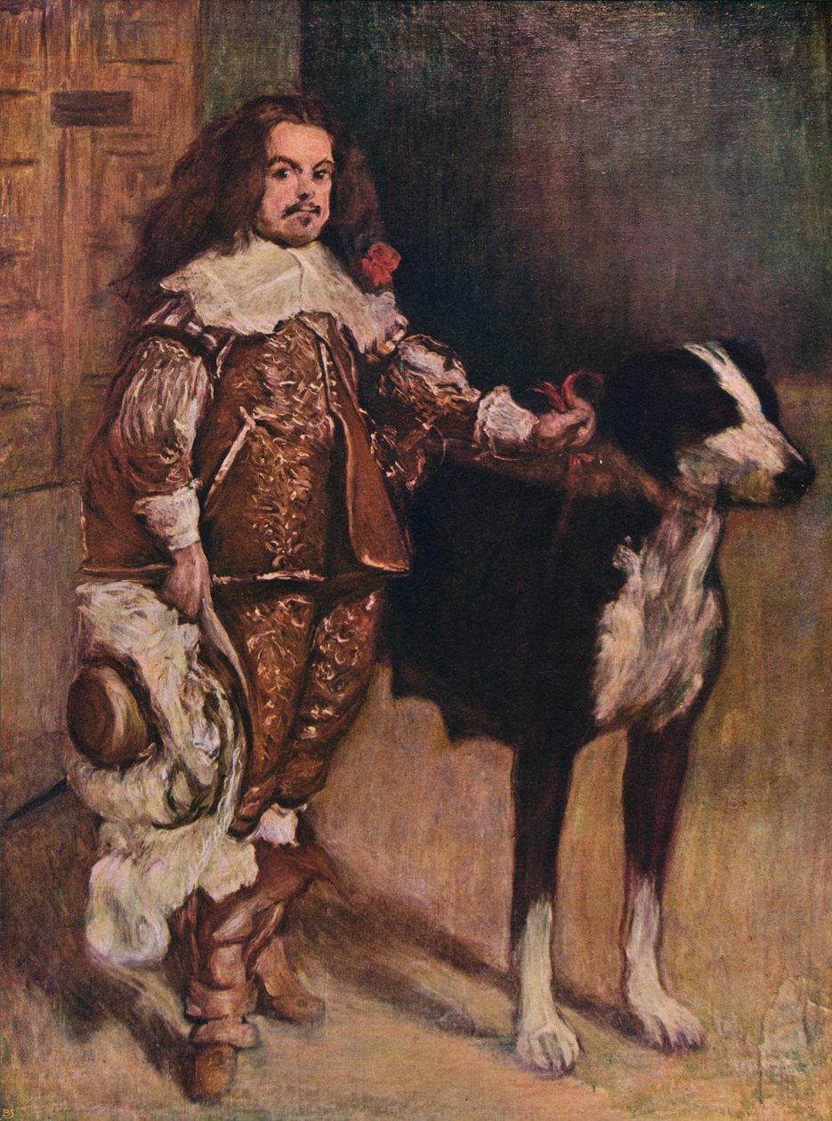Dvorní trpaslík Don Antonio el Ingles, 1640-1645, 1903 od Unbekannt