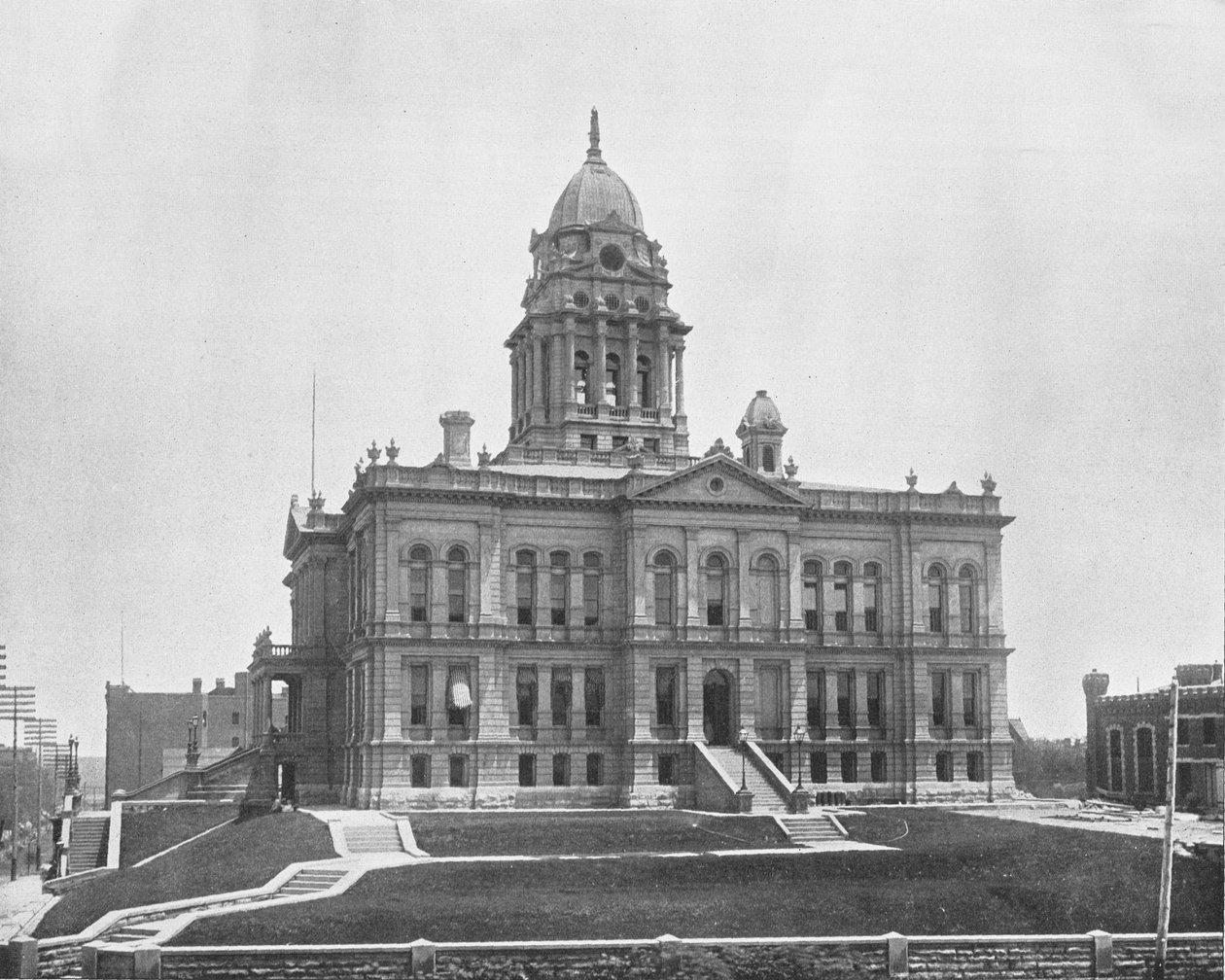 Court House, Omaha, Nebraska, USA, c1900. od Unbekannt