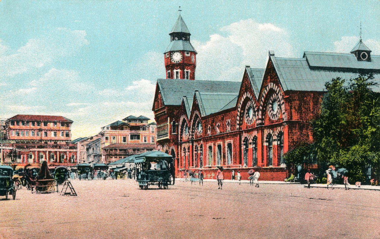 Crawford Market, Bombay, Indie, počátek 20. století od Unbekannt