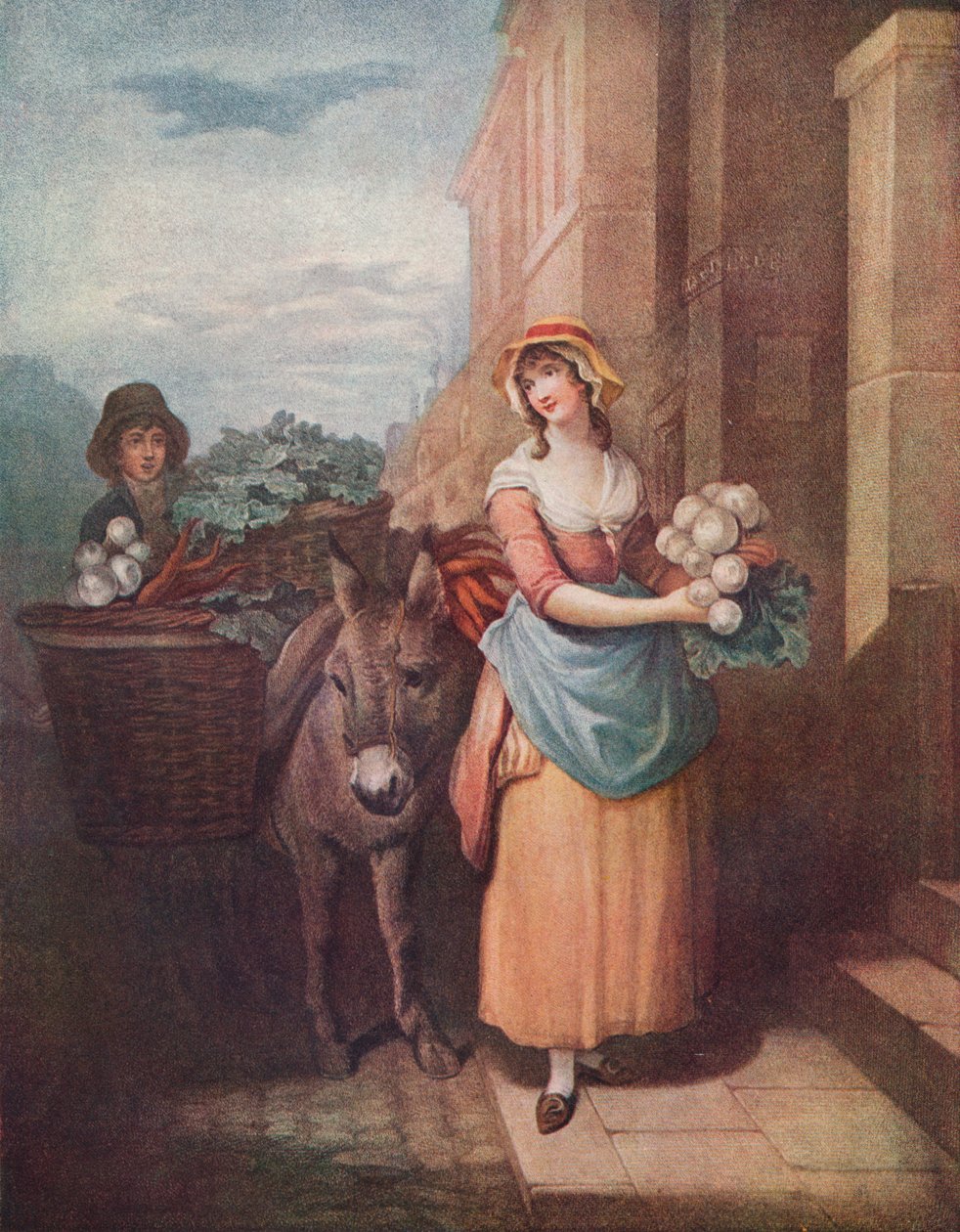 Cries of London Talíř 13: Tuřín a mrkev, mrkev a navet, 1797. 1911 od Unbekannt