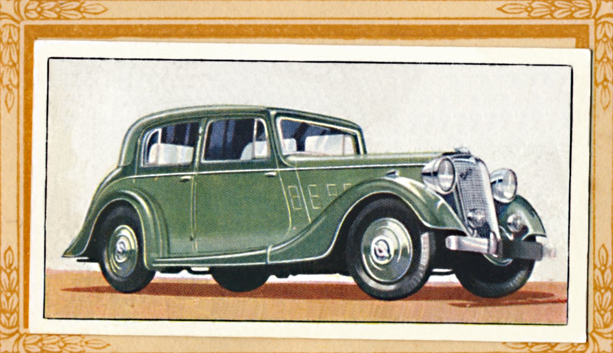Crossley 10 Regis Saloon, c1936 od Unbekannt
