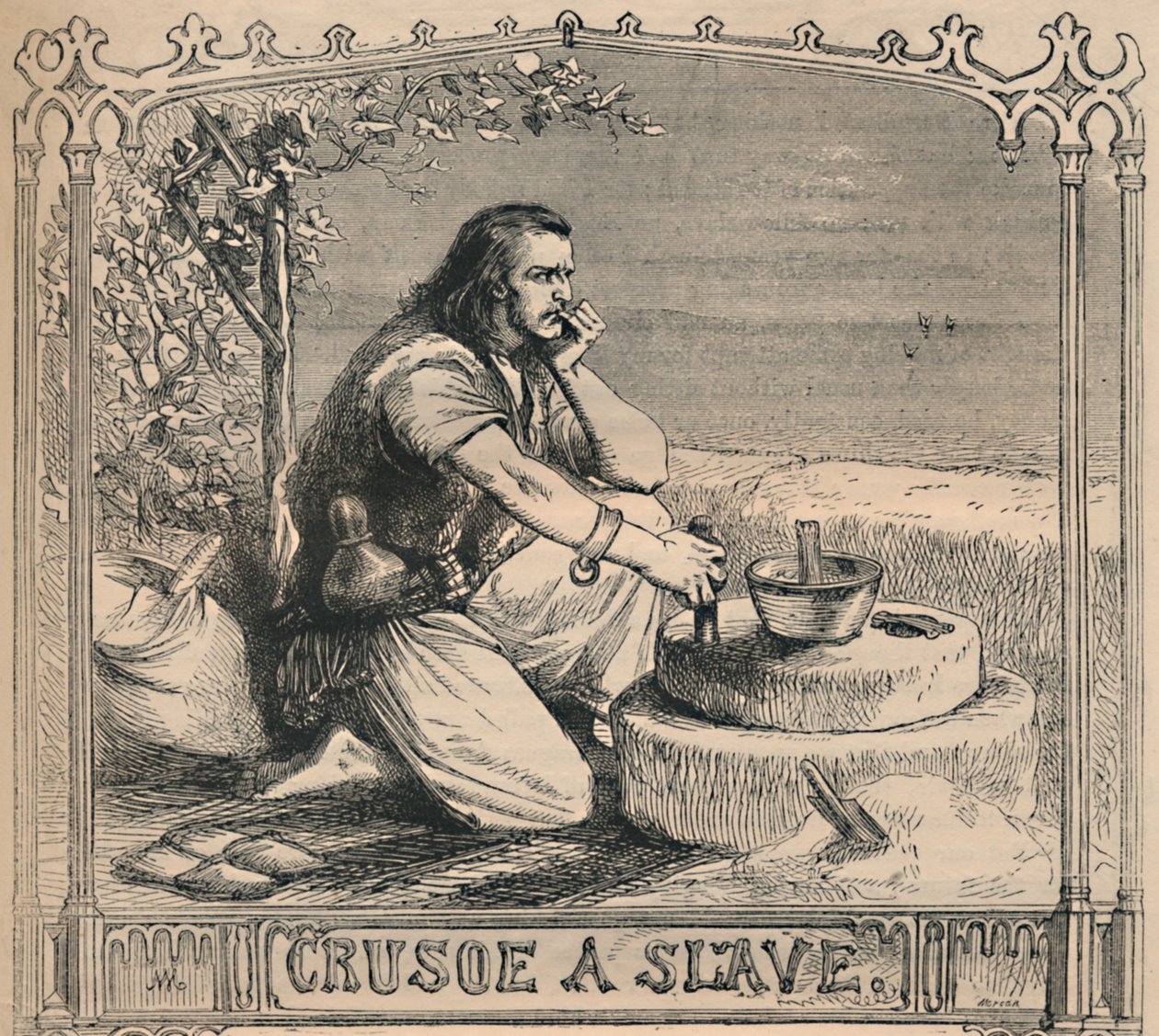 Crusoe A Slave, c1870 od Unbekannt