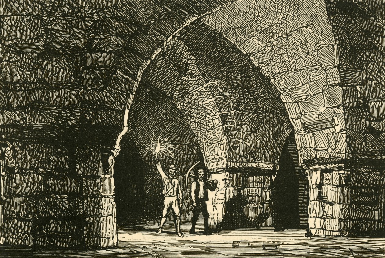 Krypta katedrály Christ Church, Dublin, konec 19. století. od Unbekannt