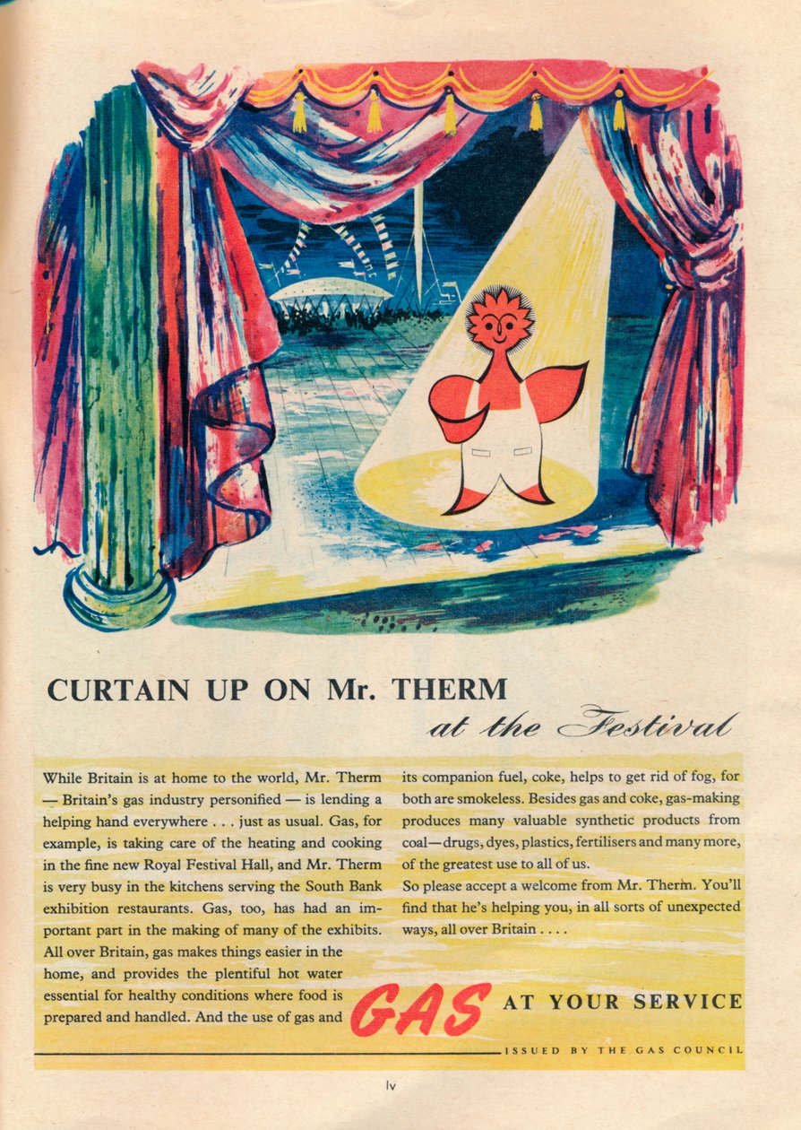 Opona nahoře na panu Thermovi, 1951 od Unbekannt