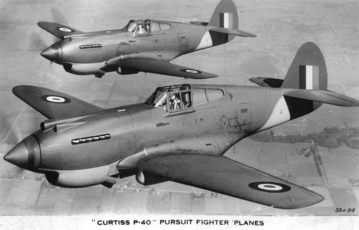 Stíhací letouny Curtiss P-40 od Unbekannt