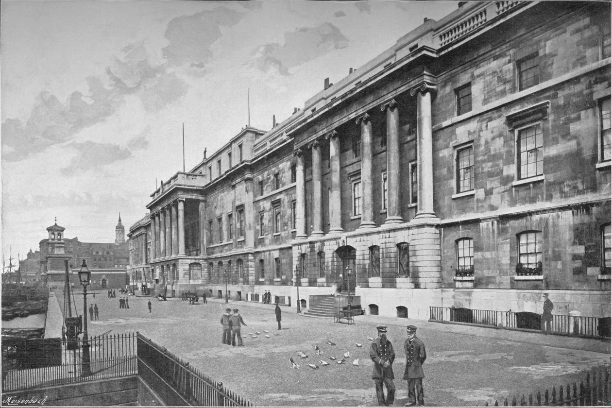 Custom House, City of London, 1911 od Unbekannt