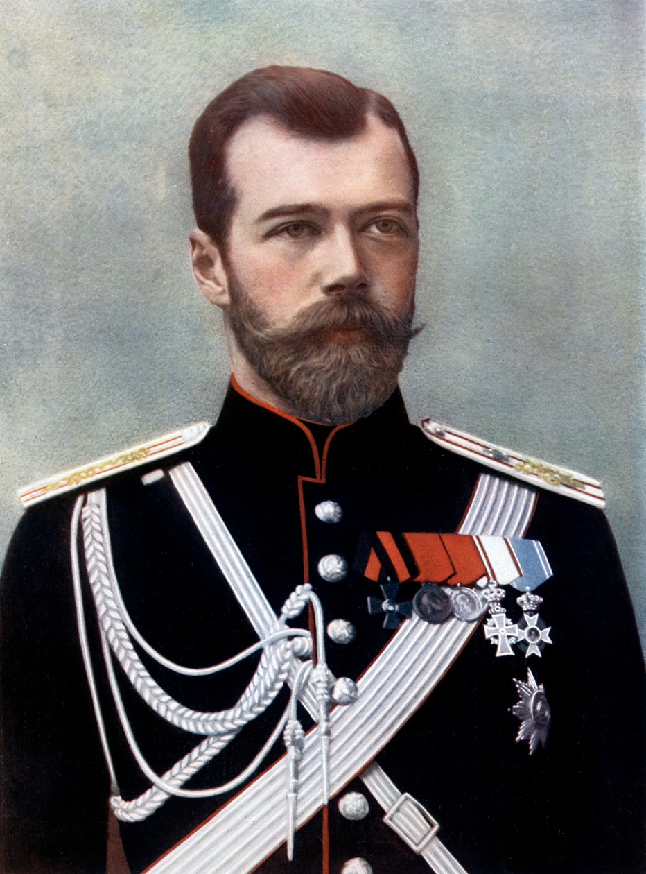 Car Nicholas II Ruska, konec 19.-začátek 20. století od Unbekannt