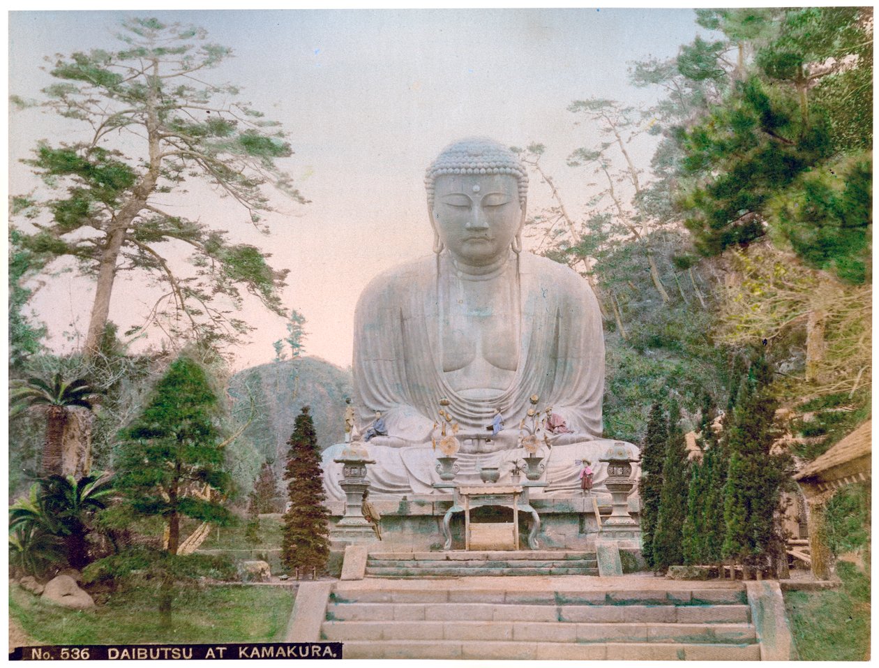 Daibutsu at Kamakura, Japan, early 20th century od Unbekannt