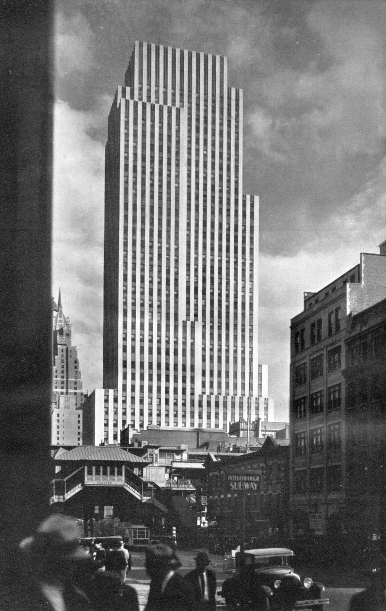 Daily News Building, New York City, 1933 od Unbekannt