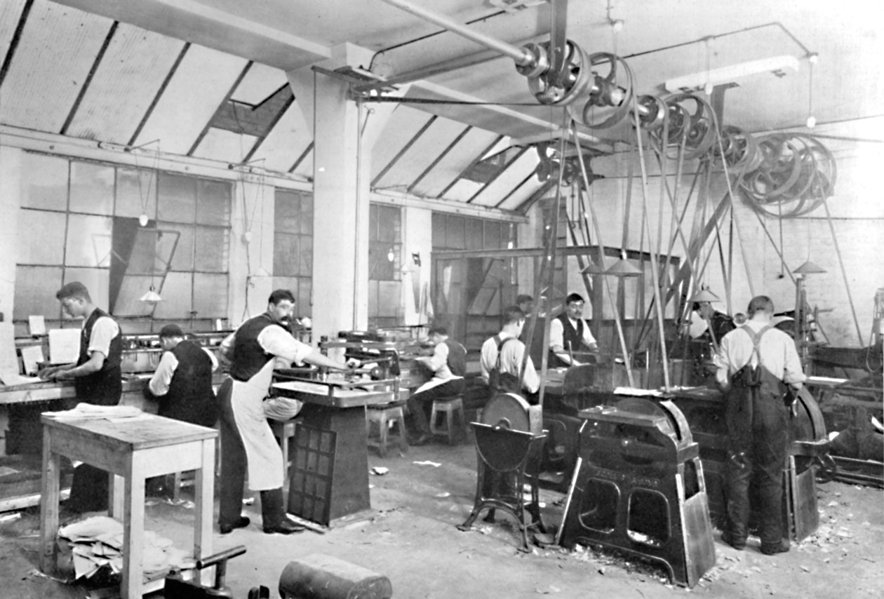 Dalziel Foundry Limited. - Prostory Earl Street. Finišery a různé dokončovací závody, 1909. od Unbekannt