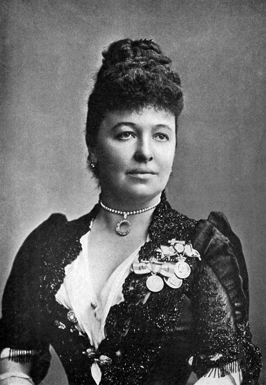 Dame Emma Albani 1852-1930, kanadská operní pěvkyně, c1890 od Unbekannt