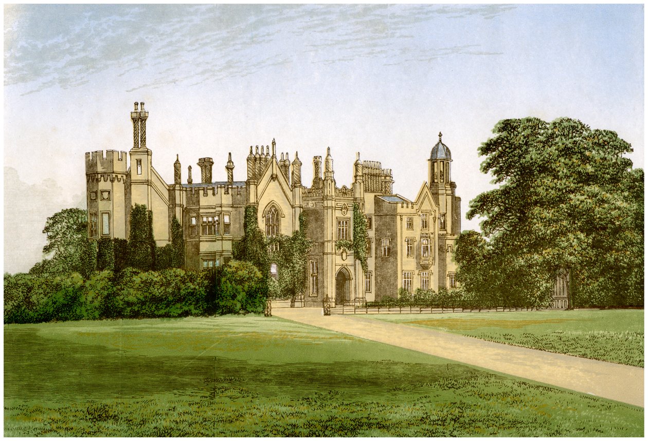 Danbury Palace, Essex, domov biskupa z Rochesteru, c1880 od Unbekannt