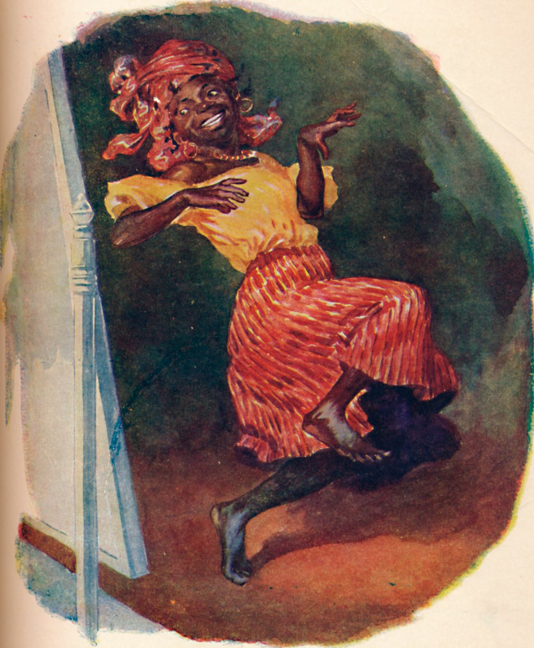 Tanec před sklem ve velkém stylu, 1929 od Unbekannt