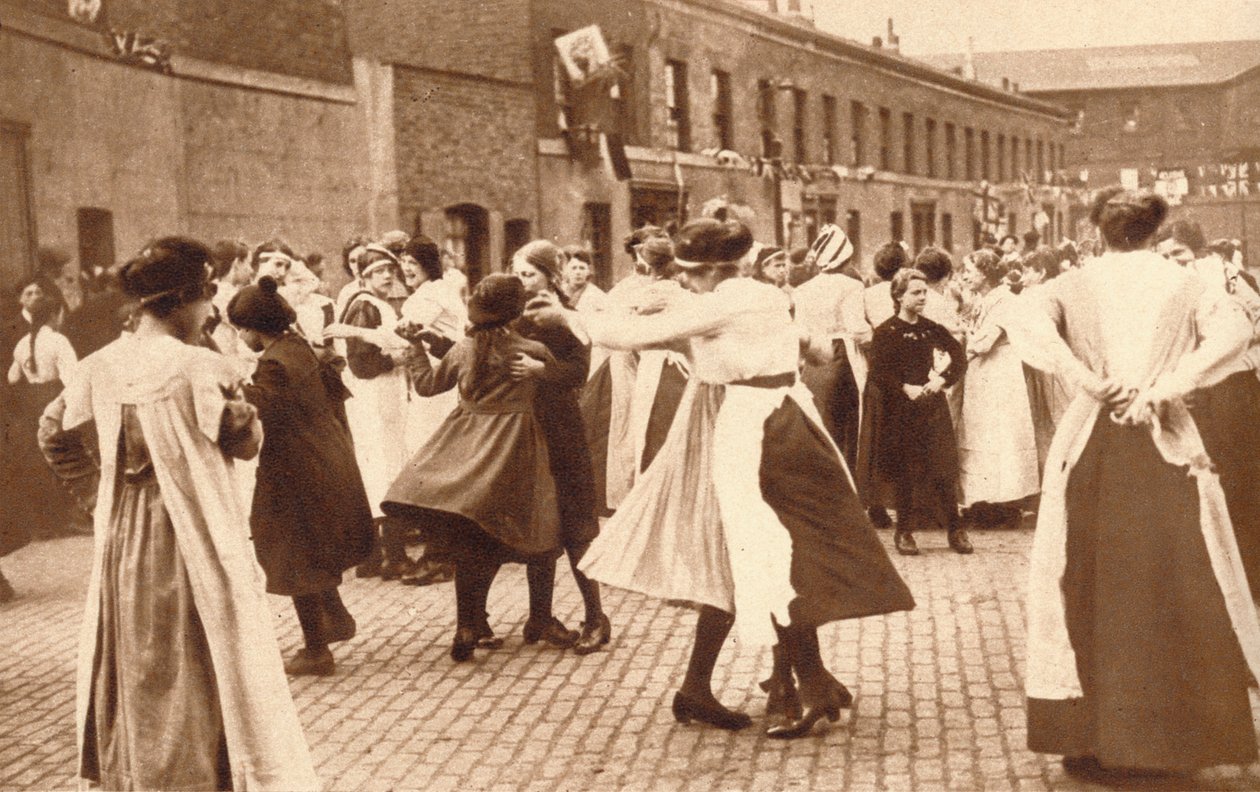 Tanec slaví konec války, 1918 1935 od Unbekannt