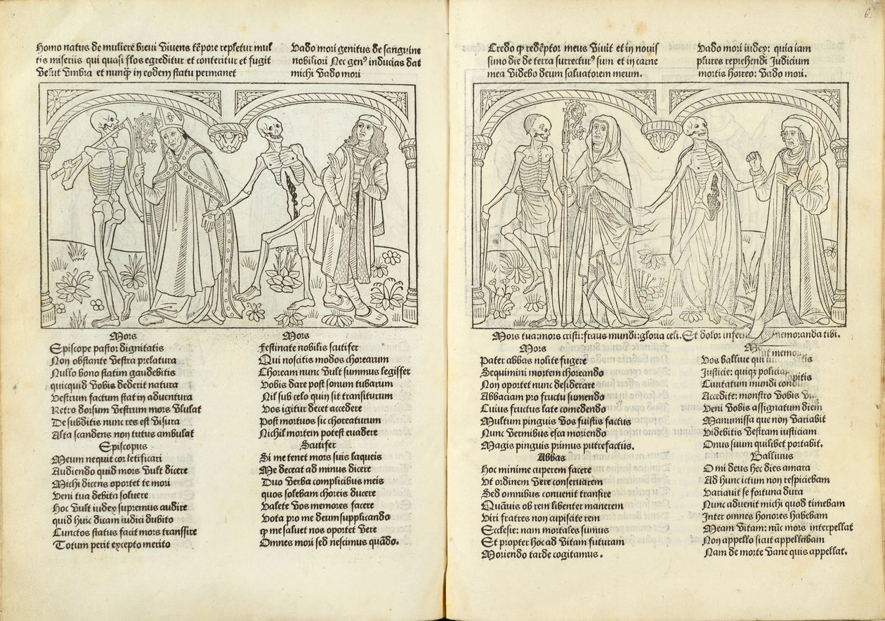 Tanec smrti, 1490. od Unbekannt