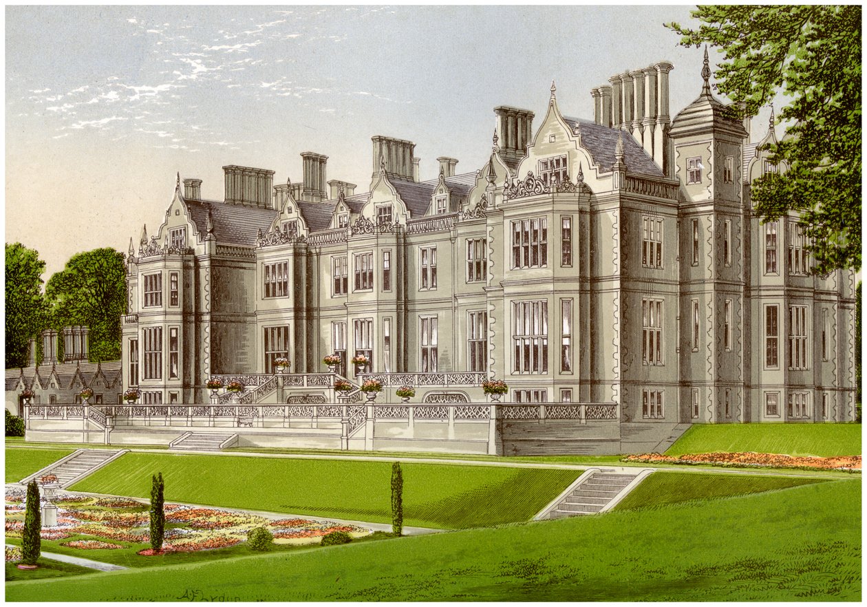 Dartrey, hrabství Monaghan, Irsko, domov hraběte z Dartrey, c1880 od Unbekannt