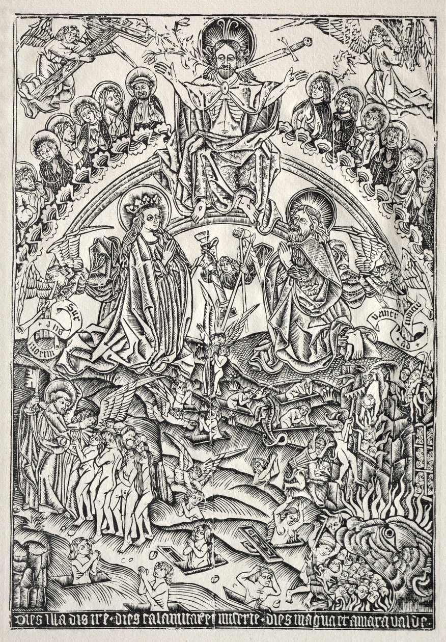 Poslední soud, c. 1490. od Unbekannt