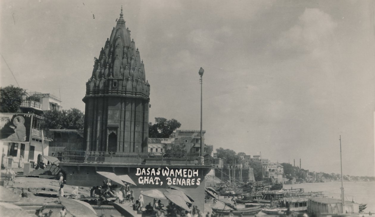 Dasaswamedh Ghat, Benares. od Unbekannt