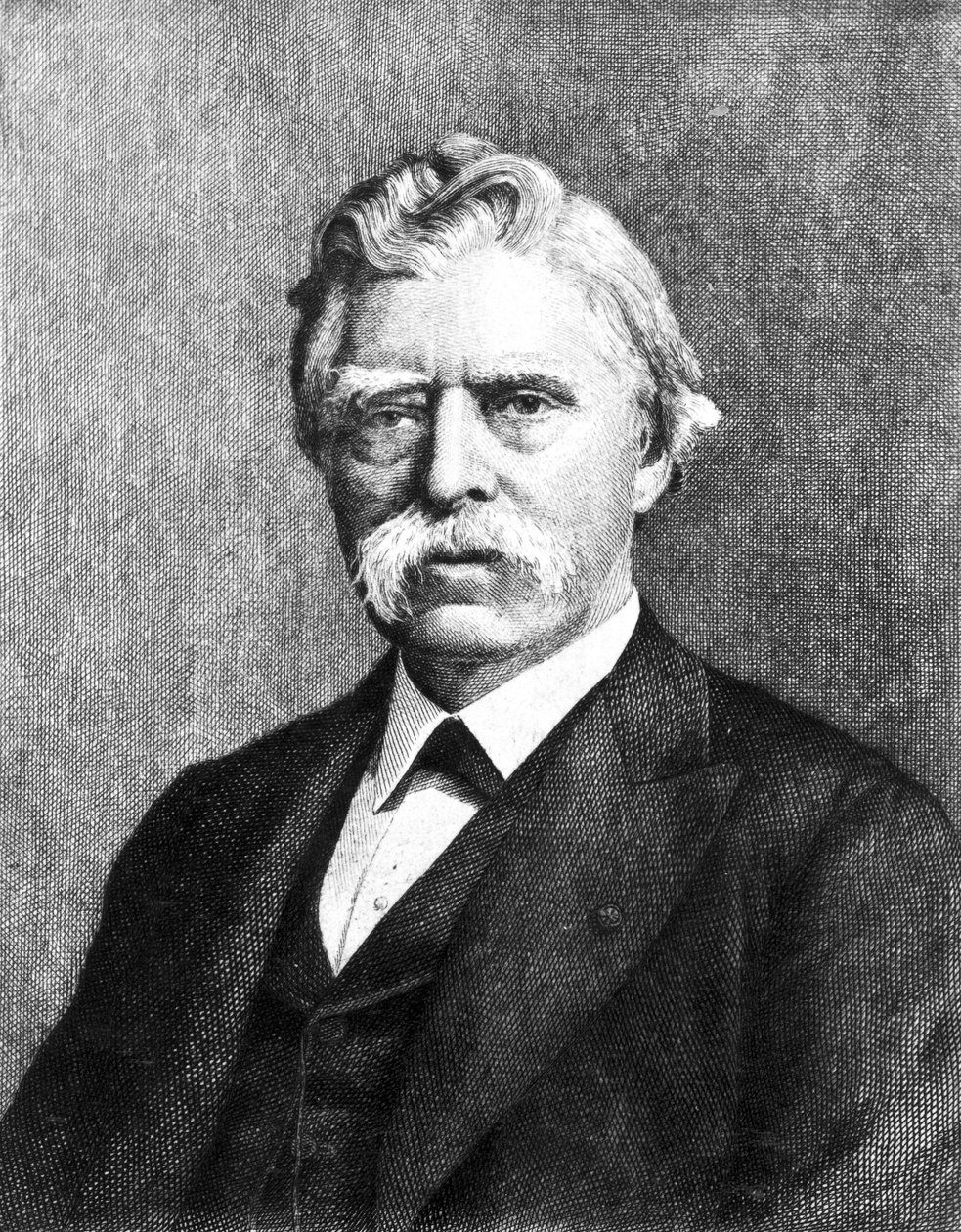 David Edward Hughes, anglický elektrikář a vynálezce, c 1880s od Unbekannt