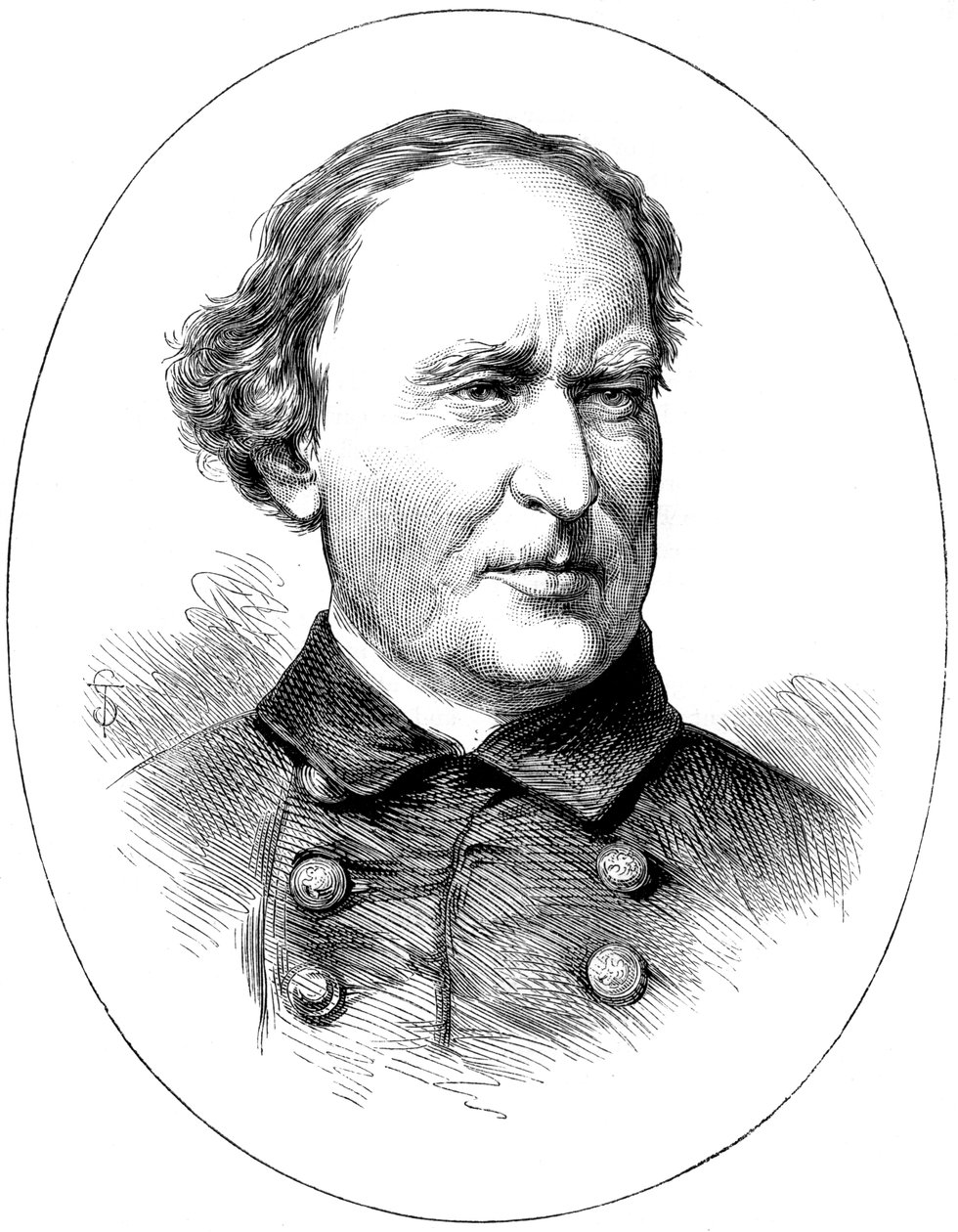 David Farragut, námořní důstojník Unie z americké občanské války, c1880 od Unbekannt